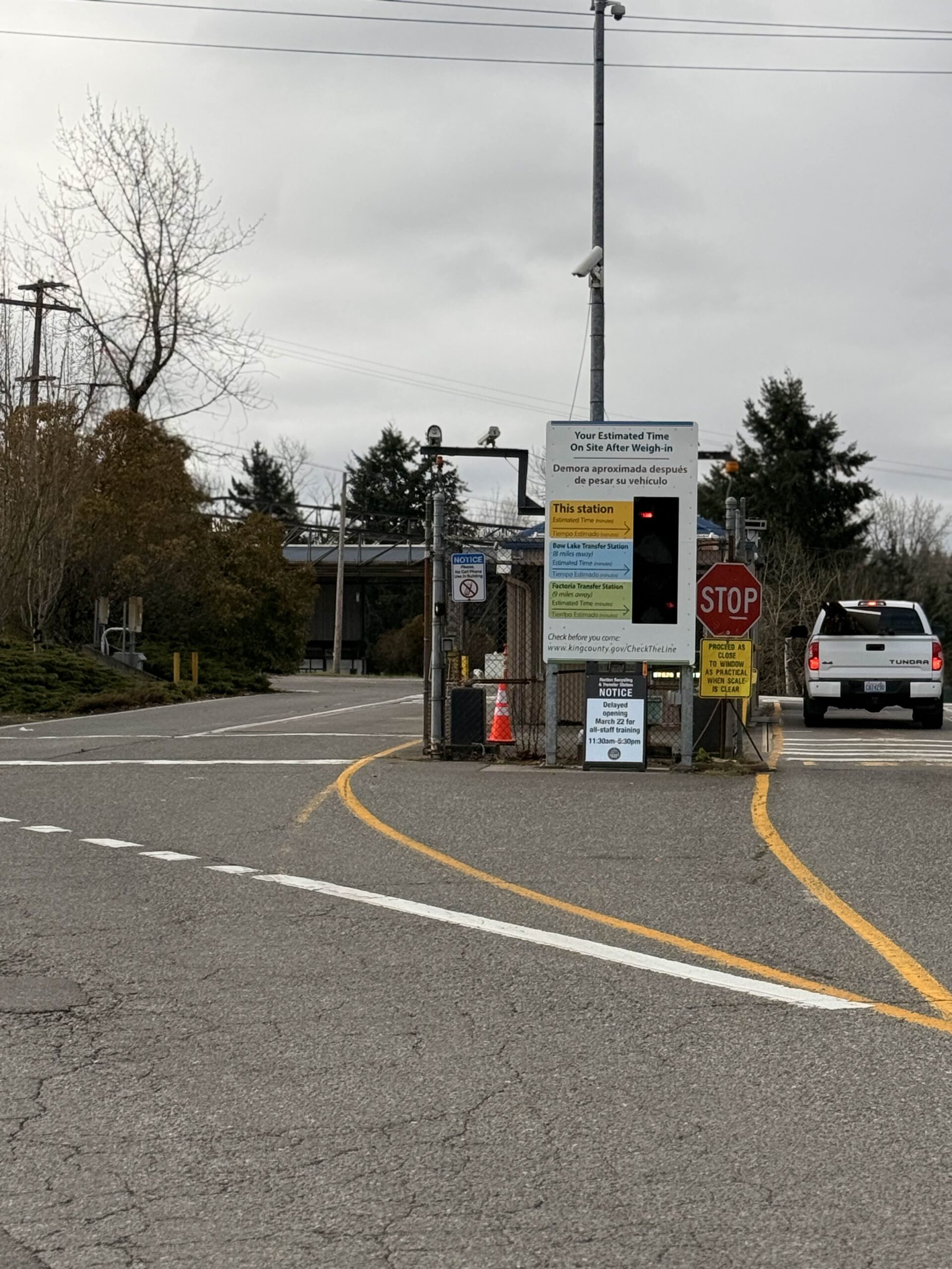 Renton Recycling and Transfer Station Opening Delayed Sunday