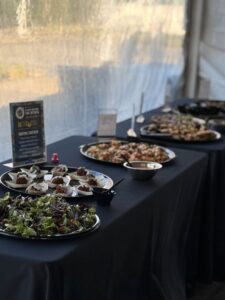 Hors d'oeuvre provided by Mexicuban Restaurant and Lounge