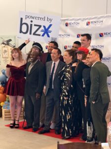 Leaders from the Renton Chamber of Commerce