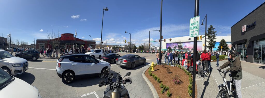 No Kings Protest, The Landing, March 28th 2026