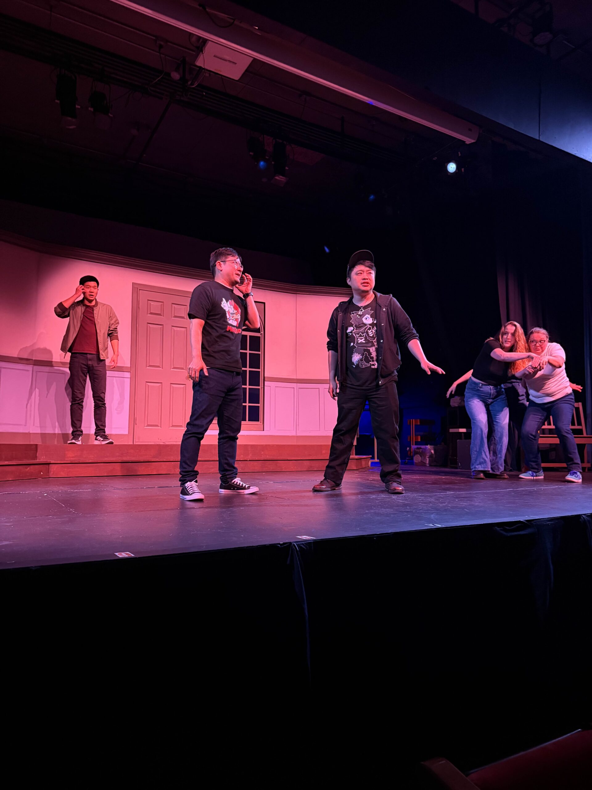 Take 5 Improv performing Director's Cut, "Capybara Minus One"